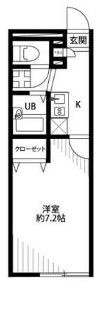 プレジール エクセランの物件間取画像